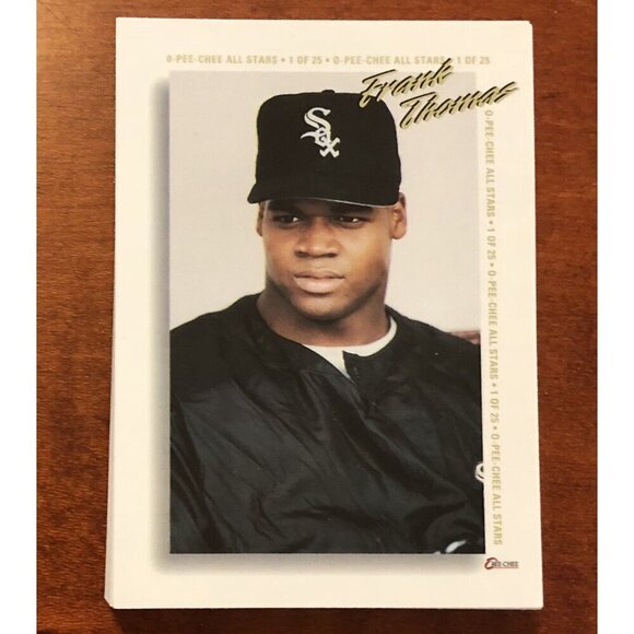 1994 O-Pee-Chee All Stars COMPLETE SET of 25 Baseball Cards w/ Case NRMT - Picture 3 of 4